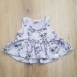 Lulu and Roo peplum top